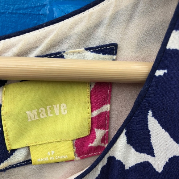 Floral Anthropologie Dress, 4Petite - Picture 2 of 5